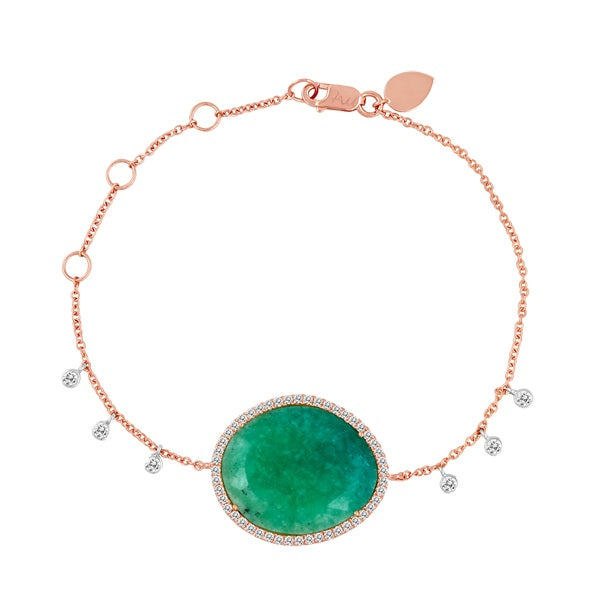 Rose Gold Amazonite Bracelet