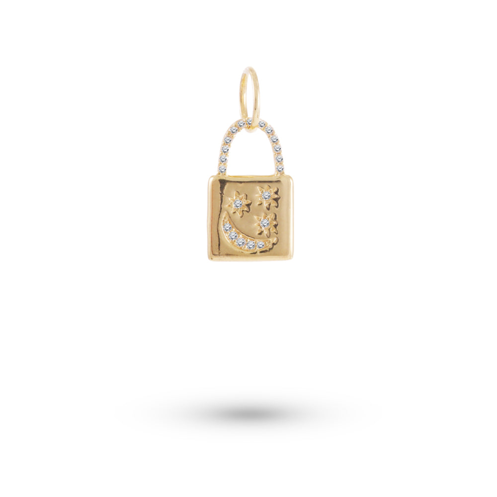 Locket Diamond Charm