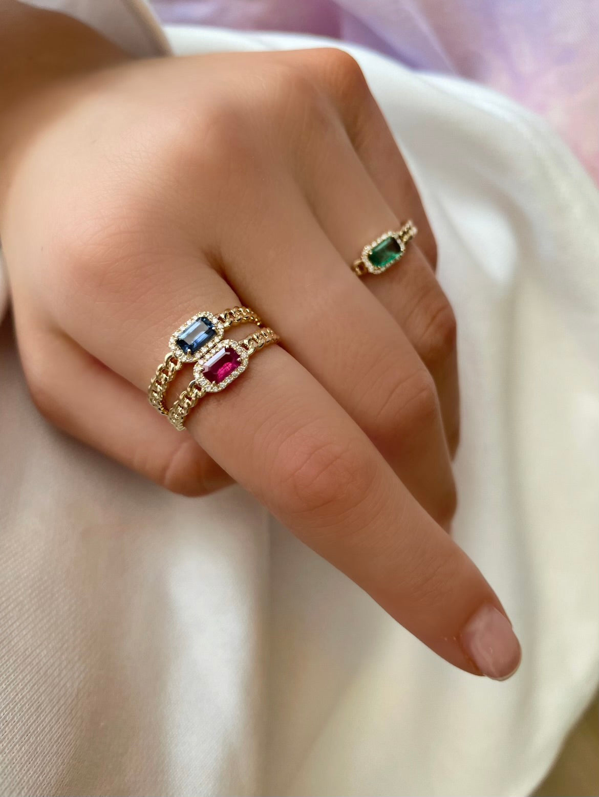 August Yellow Gold And Peridot Birthstone Ring