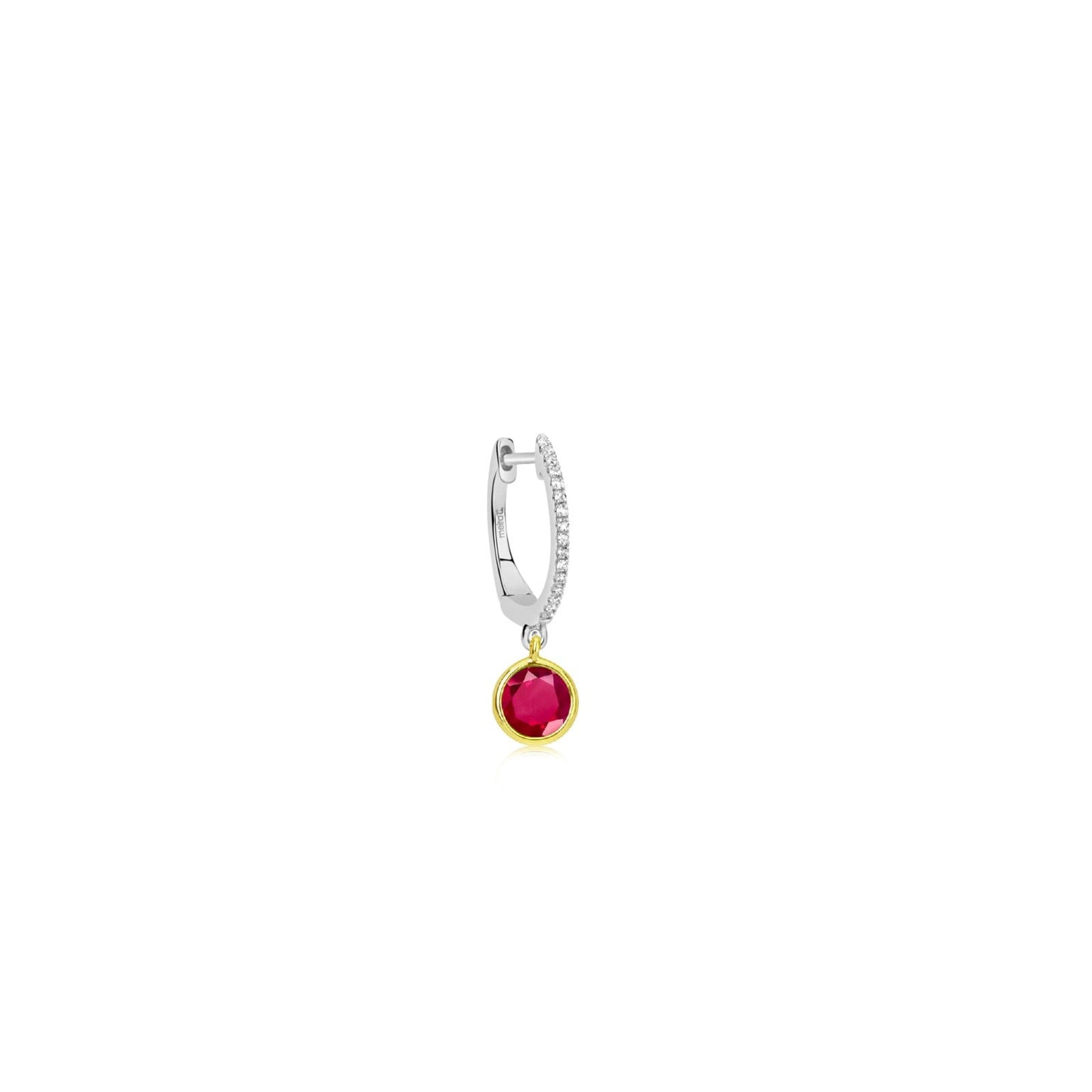 Birthstone Earring | JULY Ruby