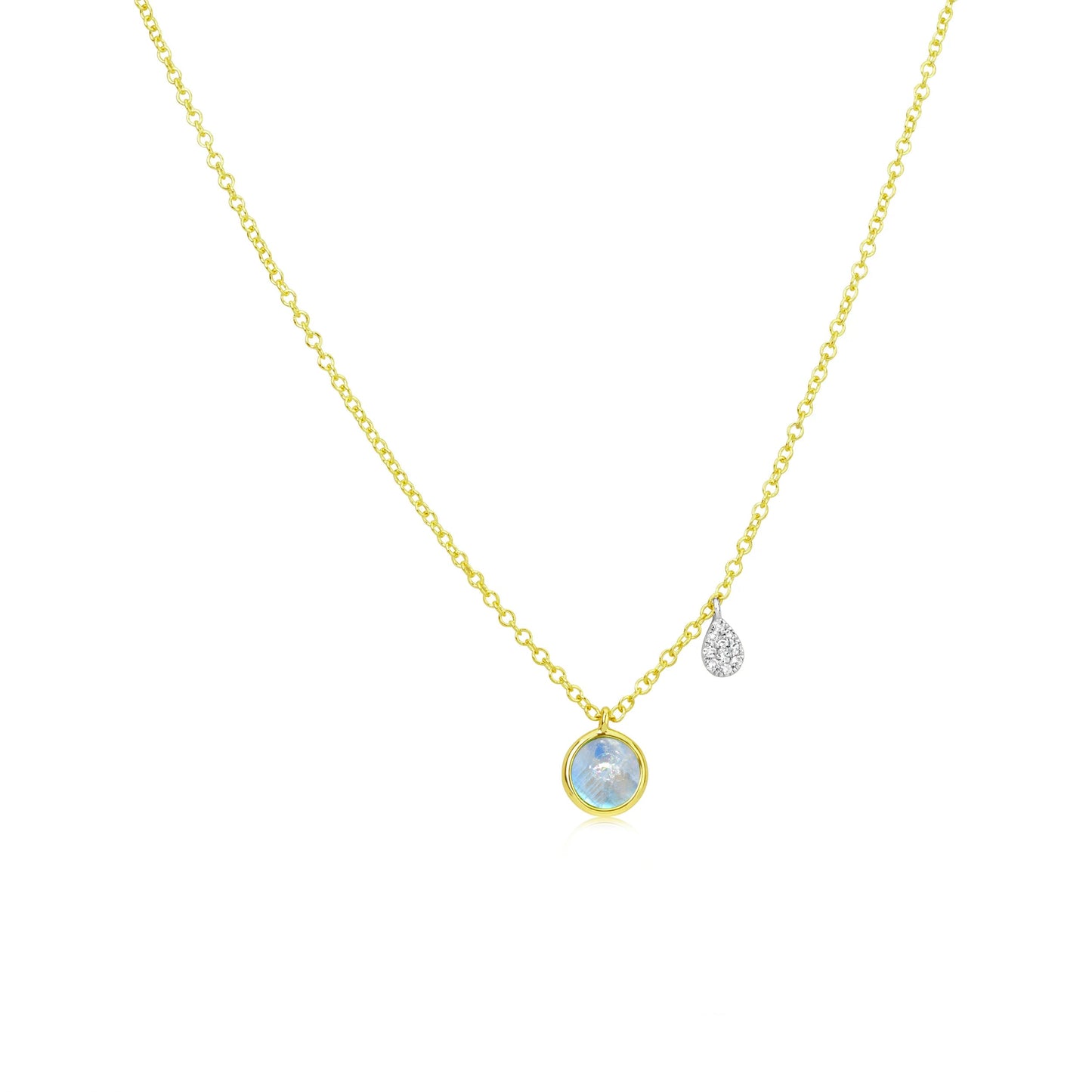Birthstone Necklace | JUNE Moonstone