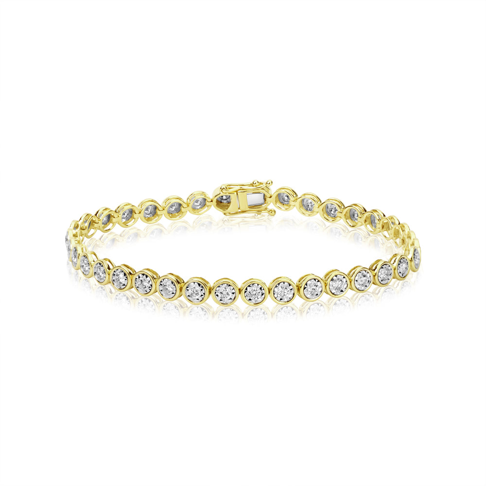2 ct Bezel Set Tennis Bracelet ONLINE EXCLUSIVE