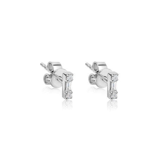 Diamond Bar Studs