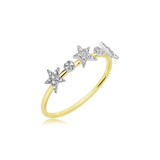 Diamond Stars Ring