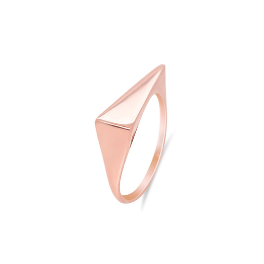 Rose Gold Asymmetric Ring | The Drop 17
