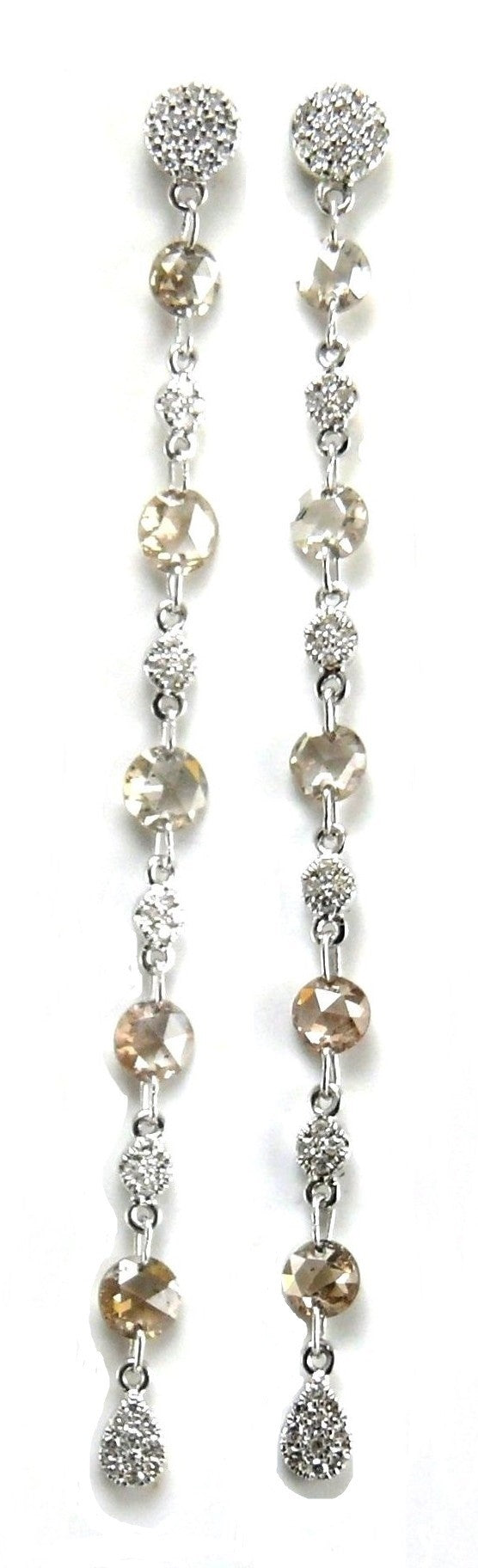 Champagne Diamond Earrings