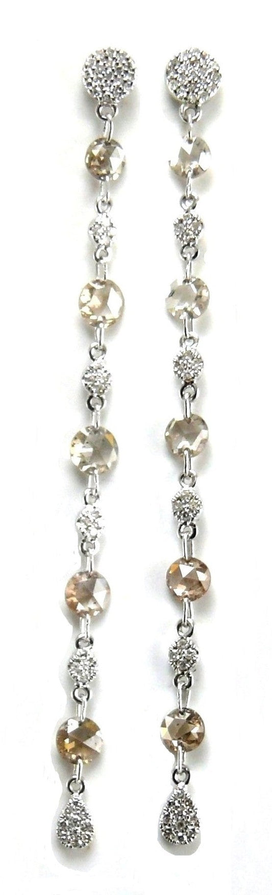 Champagne Diamond Earrings
