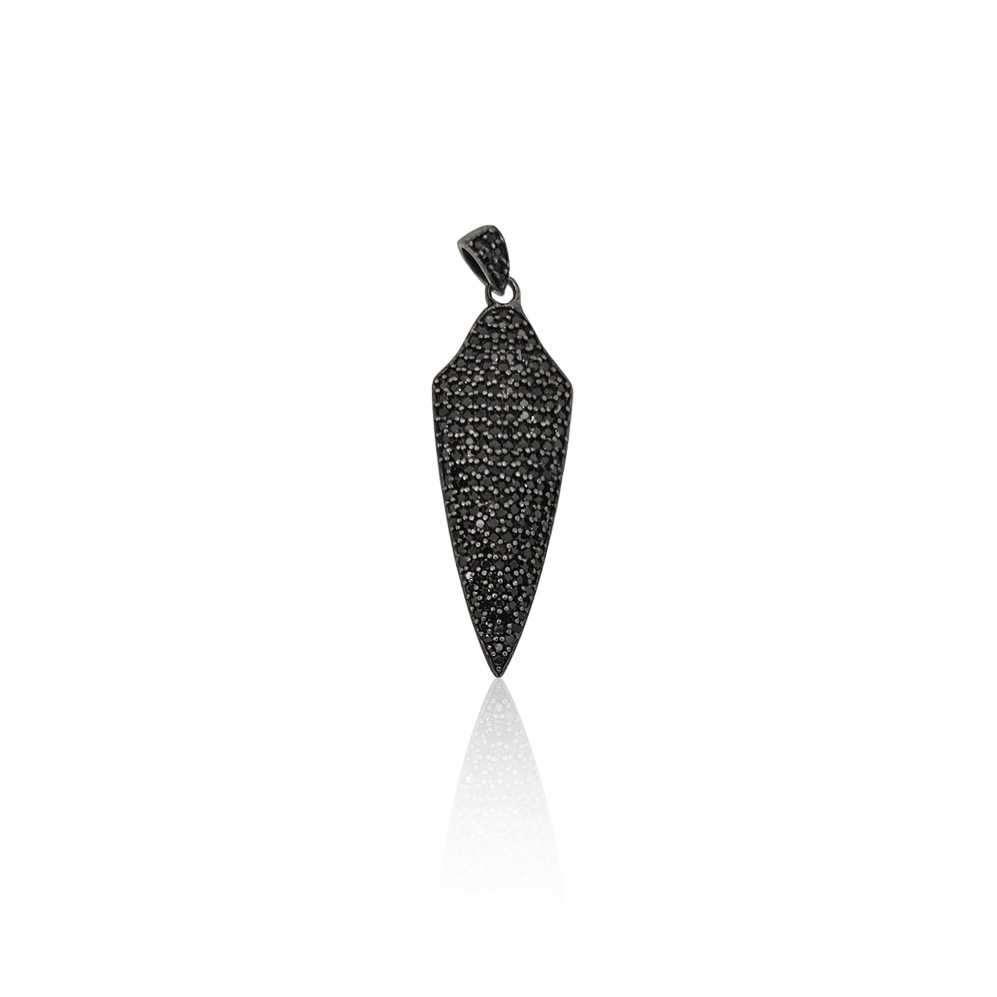 Black Diamond Dagger Charm One of a Kind