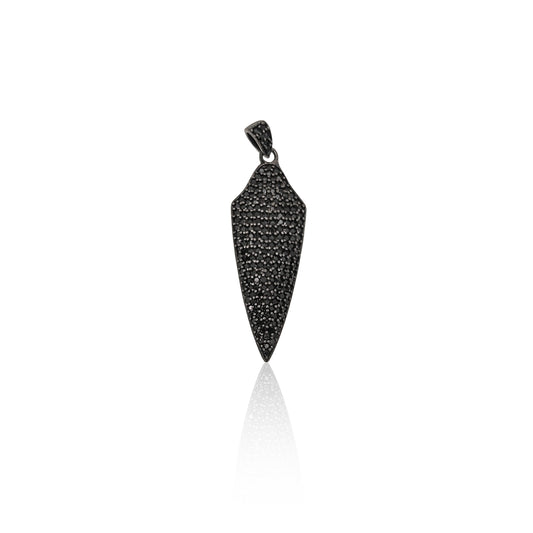Black Diamond Dagger Charm One of a Kind
