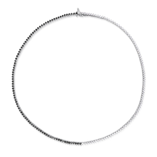 White Gold Black Diamond Necklace *ONLINE EXCLUSIVE*