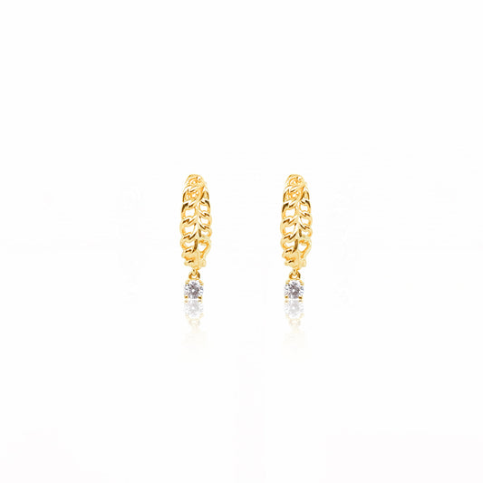 Yellow Gold Diamond Earrings *ONLINE EXCLUSIVE*