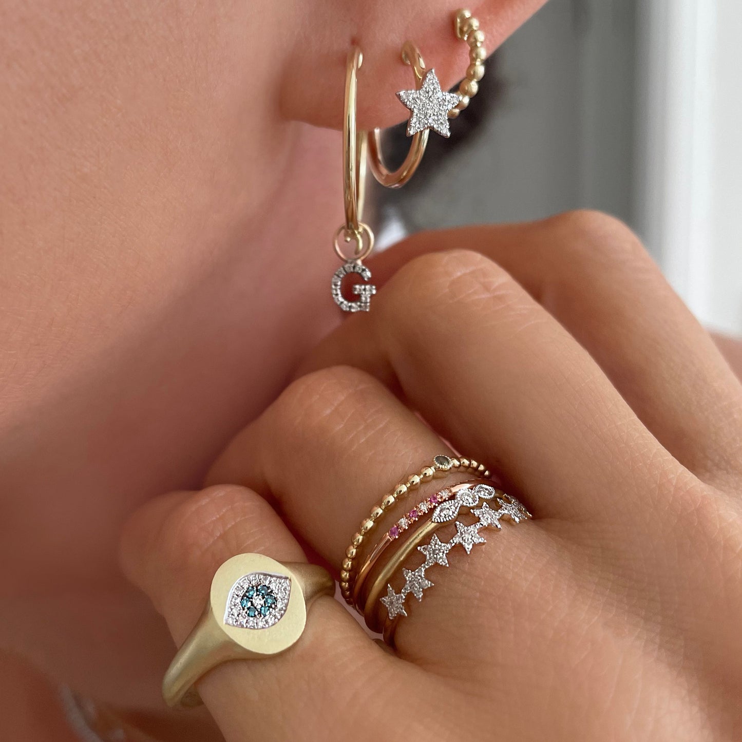 Super Dainty Star Ring