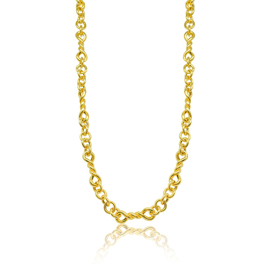 Chunky Mix Link Necklace | The Drop 17